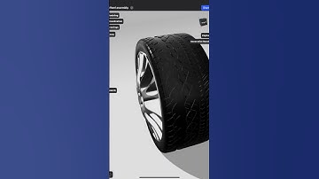 Tire integration +@Shapr3d  render. #Engineering #CAD #DesignProcess