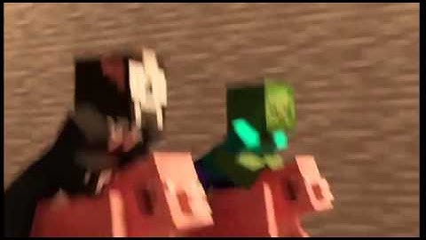 Pig Racing (minecraft animation)