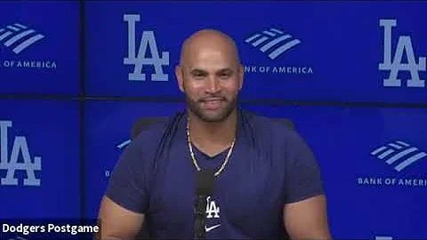 Dodgers postgame: Albert Pujols impressed by Walke...