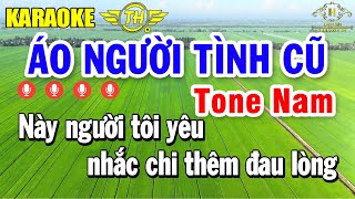 Áo Người Tình Cũ Karaoke Tone Nam ( A#m ) Nhạc Sống Dễ Hát | Trọng Hiếu