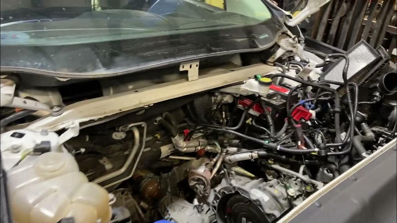 2018 Ford Edge AWD 2.0L engine removal tip- Come out the top :) - YouTube
