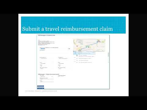 BTSSS: How to submit a travel reimbursement claim for a VA facility appointment 4 of 6