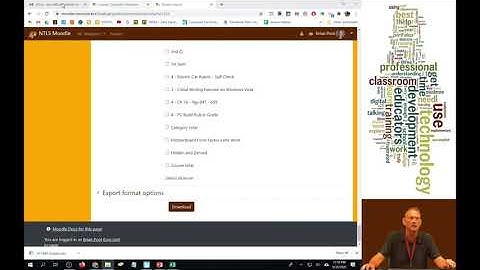 Extracting Parent eMails from a Moodle Course or Group