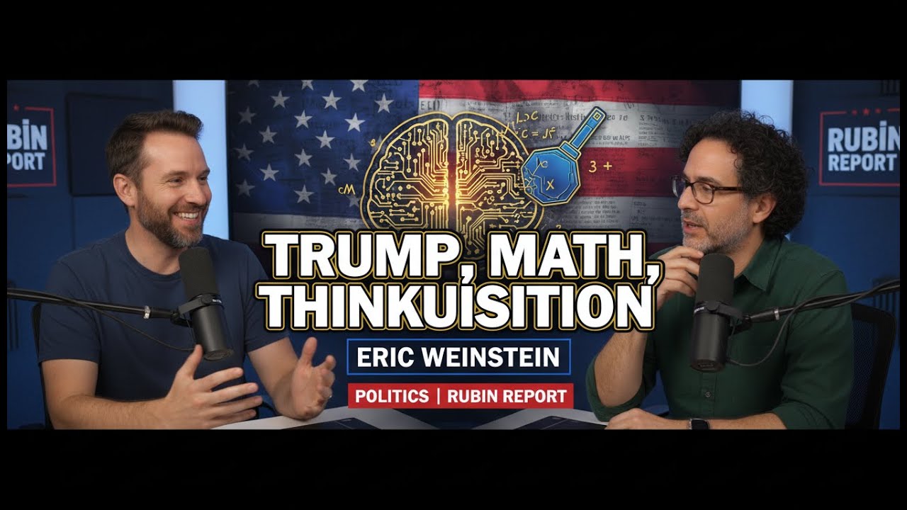 Rubin Report — Eric Weinstein on Evergreen, Media, AI, and Semi-Reliable Communal Sense-Making