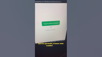 Aprende a hacer este Loader con HTML y CSS 🤓 #shorts #loader #html #css #programacion #javascript