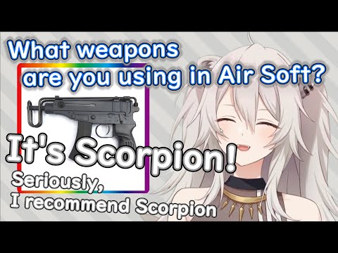 Botan uses the Scorpion in the real world【 Hololive ▷ Eng sub】