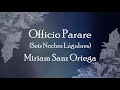 Miriam Sanz Ortega - Officio Parare (Composición)