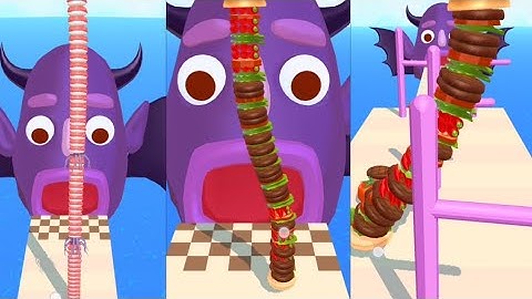 Sandwich Runner Walkthrough All Gameplay Android and IOS level Max #gaming #sandwichrunner #gameplay