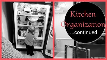 KITCHEN ORGANIZATION AND DECLUTTER || part 2