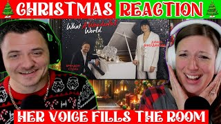 : Diana Ankudinova & Brandon Stone - What a Wonderful World New Year Cover REACTION @AnkudinovaDiana