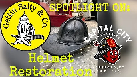 SPOTLIGHT ON: KUBLER HELMET RESTORATION WITH CAPITAL  CITY INDUSTRIES