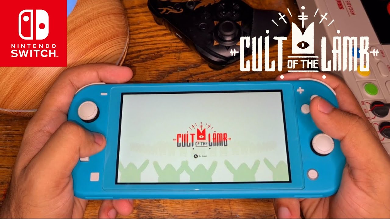 Cult Of The Lamb Gameplay Nintendo Switch LITE 