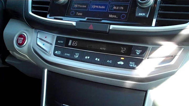 2013 Honda Accord, Dual-Zone Automactic Climate Control