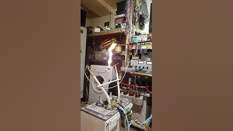 Monster arc from 150kv x-ray transformer ⚡⚡