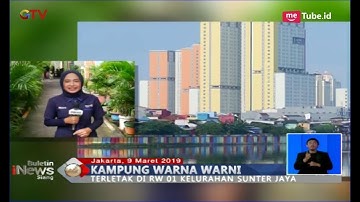 Tak Perlu Jauh-jauh ke Malang, Kini Kampung Warna-warni Ada di Sunter - BIS 09/03