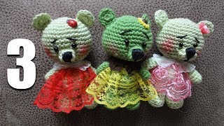 картинка: МЕДВЕЖОНОК амигуруми часть 3/ 3
