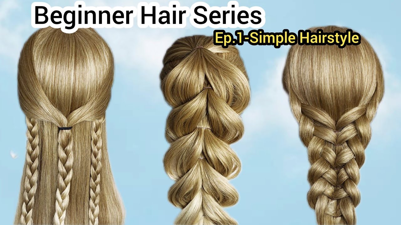 Easy Hair Braids for Beginners | Tutorial Series Ep 1