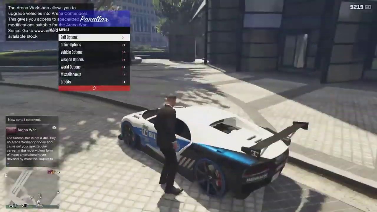 GTA V Online 1.46 Mod Menu Parallax + Free Download