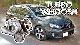Mk6 GTI DV Spacer TURBO Sound & Review (In & Out of Engine Bay)