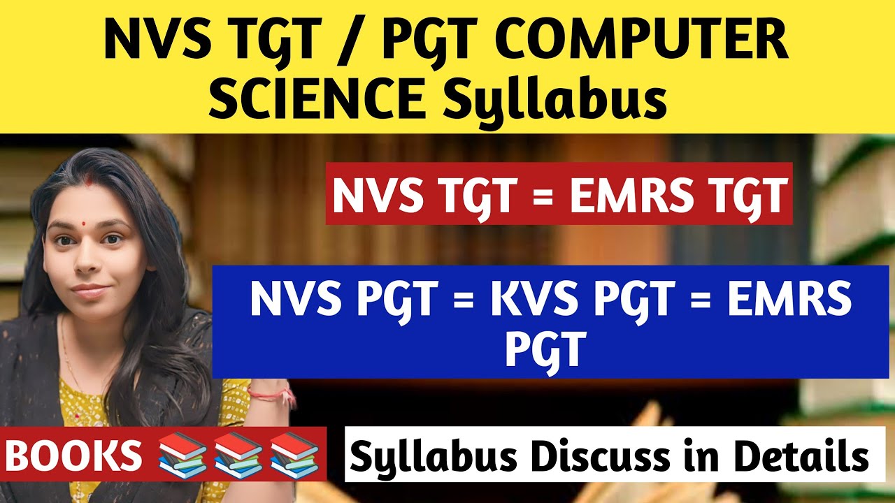 NVS TGT COMPUTER SCIENCE SYLLABUS DETAILS DISCUSSION|| NVS KVS EMRS TGT PGT CS SYLLABUS DISCUSS 