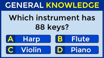 How Good Is Your General Knowledge? Take This 40-Question Quiz To Find Out! #challenge