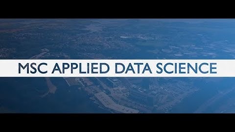 MSc Applied Data Science