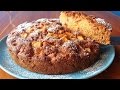 Italian Raisin Wine Apple Cake