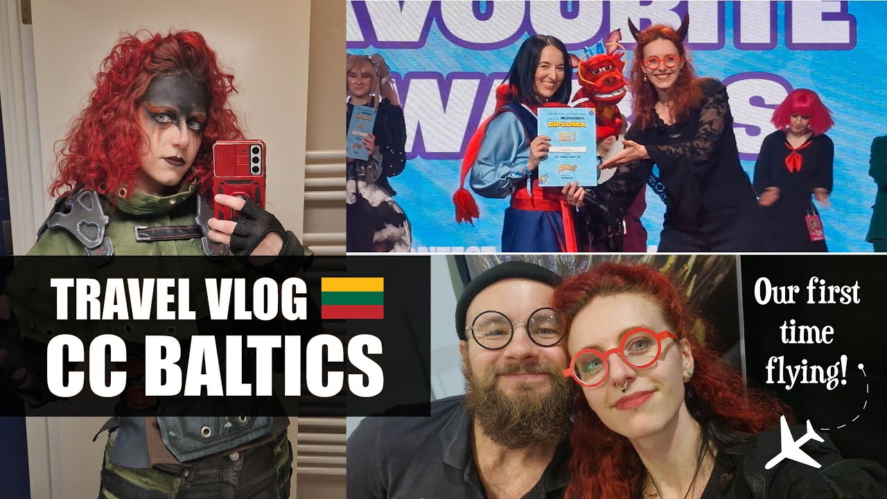 We travelled to Vilnius as cosplay guests! - CC BALTICS 2025