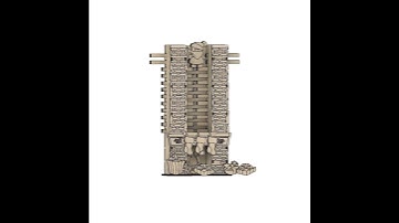 File for laser cut Advent calendar, Christmas decoration, Christmas countdown