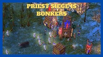 Priest Siege in Eggy War?! | Ranked 1v1 Set vs Isis#aom #ageofempires