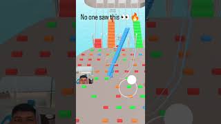 🧱 Bridge Race Unexpected win at the end #bridgerace #gaming #mobilegaming #reelsviral #shortsvideo