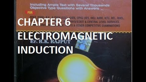 Electromagnetic Induction !! All Important MCQs !! R K RAJPUT !!