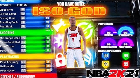 *NEW* BEST PG BUILD NBA 2K21! BEST BUILD FOR 2K21!