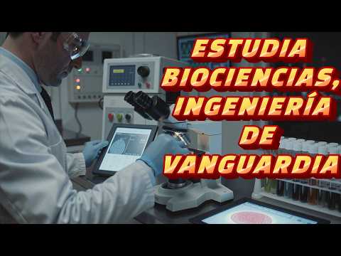 ESTUDIA INGENIERÍA EN BIOCIENCIAS, una carrera a la vanguardia.