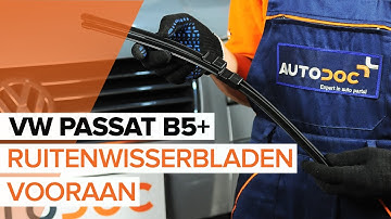 Hoe een ruitenwisserbladen vooraan vervangen op een VW PASSAT B5+ [HANDLEIDING]