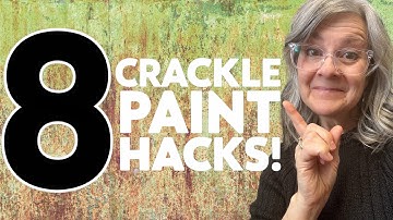 8 DIY Techniques You need to TRY to Create Crackled Paint!