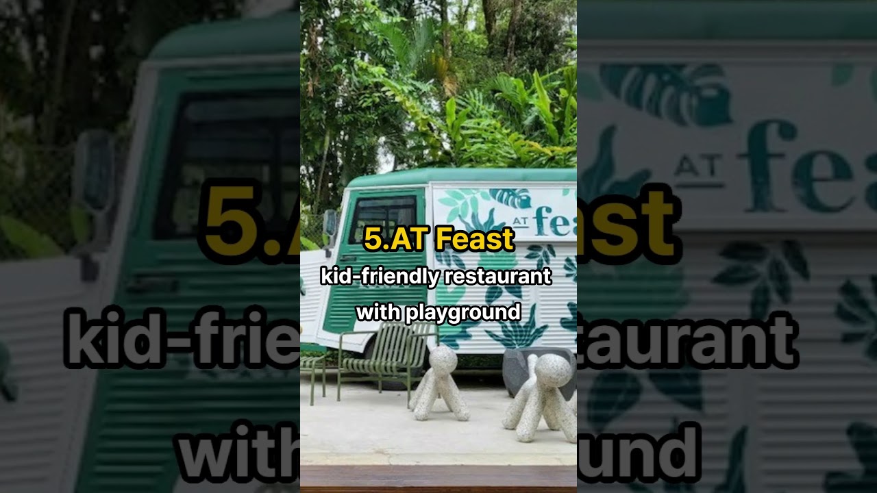 Top12 Kid-friendly Restaurants with playgrounds in Singapore  (아이들과 갈수 있는 상기폴의 식당,카페 (놀이공간 포함)