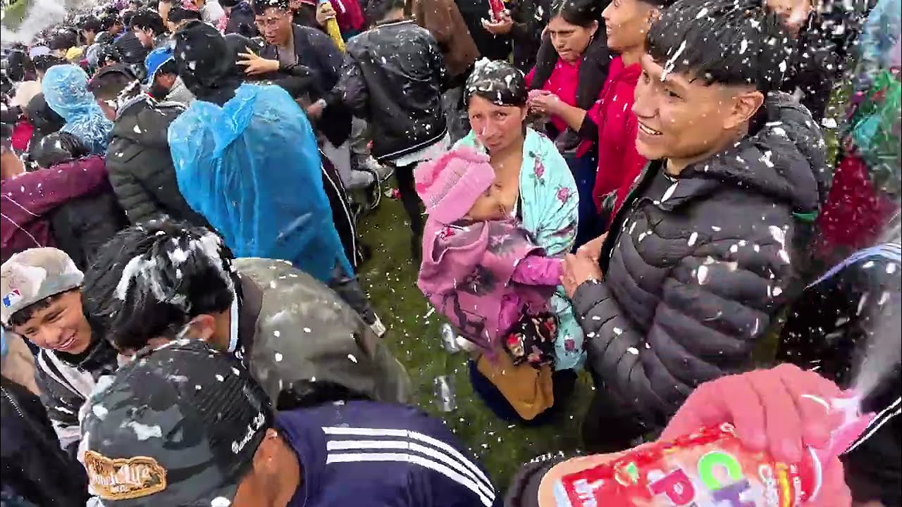 Carnaval en Guamote 2026 ¡Fiesta Sin Control en el Corazón de Ecuador! Ecuador Brilla ✨️ 