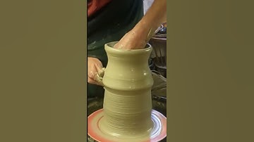 Making a Pottery Jar #shorts