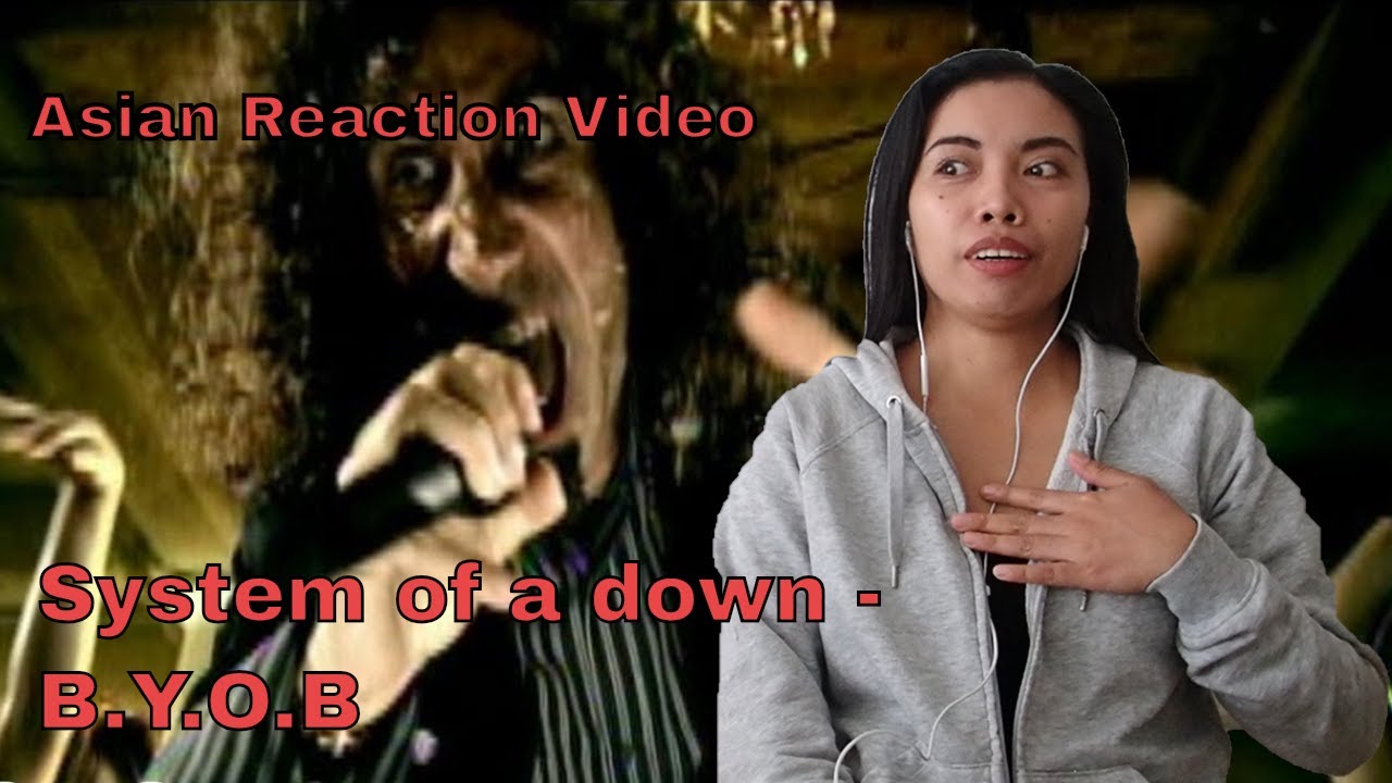 B.Y.O.B by SYSTEM OF A DOWN reaction WITH LYRICS | Asian Reaction ...