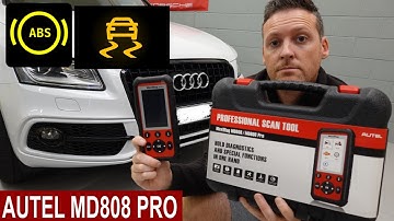 Autel MD808 Pro OBD2 Scan Tool ABS Traction Diagnose/Reset for VAG Audi VW Seat SKoda