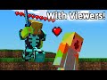 🔴Playing lifesteal SMP with viewers LIVE!#shorts