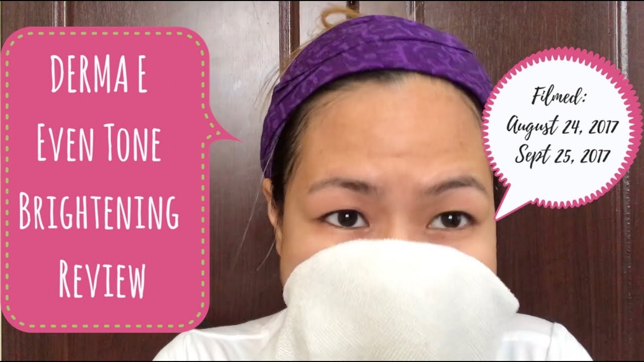 derma e even tone brightening cleanser