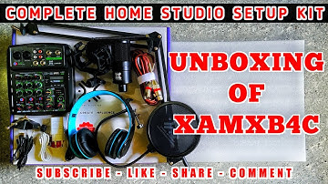 Complete Home Studio Setup Kit || Unboxing Of XAMXB4C || Xtreme Acoustics  || Tech Talks Hindi