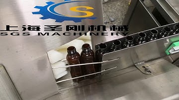 spray filling line 喷雾剂理瓶灌装旋盖生产线