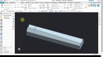 Bài 1: Giới thiệu nhóm lệnh Thiết kế mô hình khung dây NX SKETCH