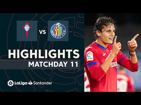 Celta Vigo Getafe Goals And Highlights