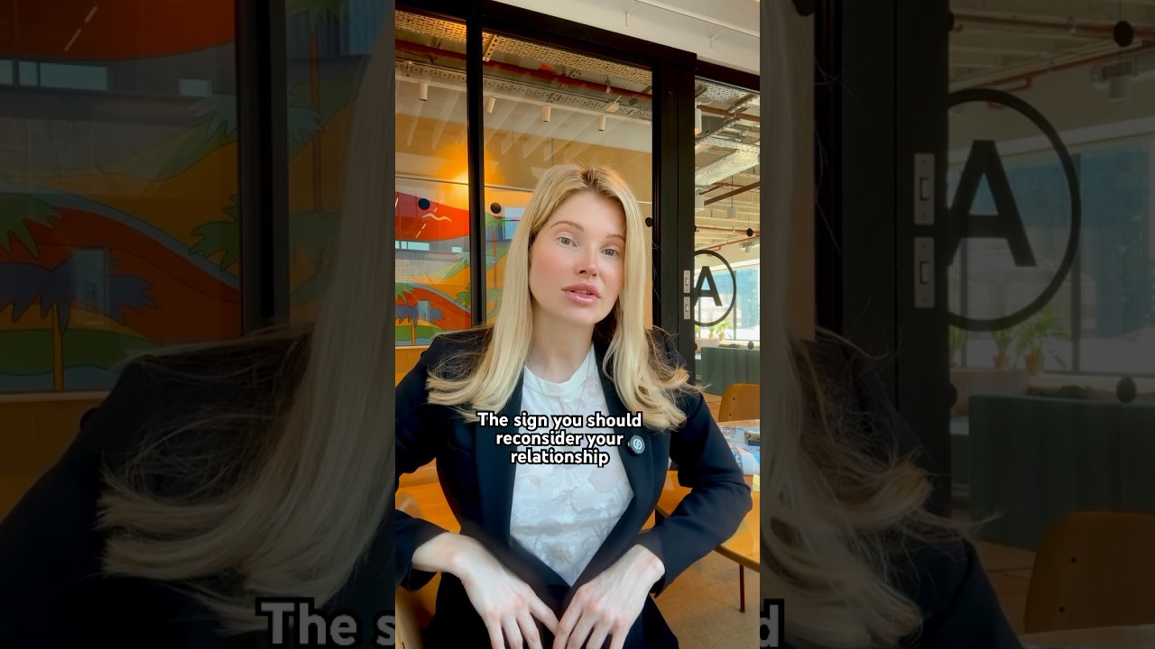 The Sign you should reconsider Relationships 👇