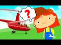 Car cartoons for kids & Doctor McWheelie full episodes cartoons. Helicopter cartoon for kids