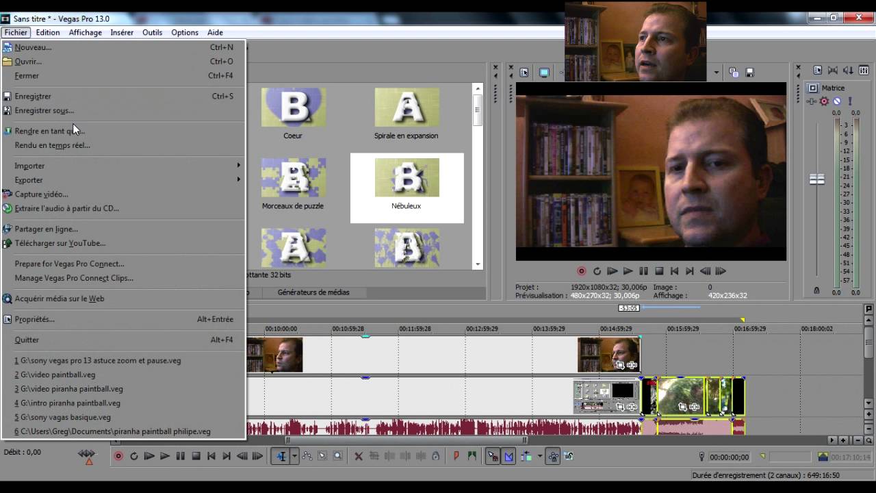 Comment Faire Fonctionner Une Vidéo En Mp4 Sur Sony Vegas